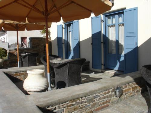 Balkons/terase, Xenonas Afroditi in Loutra (Kythnos)