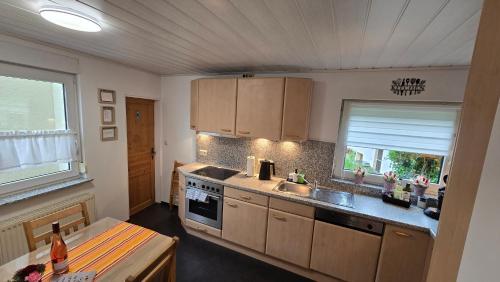 virtuve, Ferienhaus am Alten Kloster in Lorch-Lorchhausen