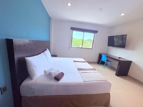 Hermoso Estudio King con vista panoramica en Playa