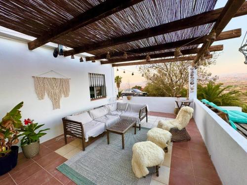 Balcony/terrace, Casa Gaia in Alhaurin de la Torre