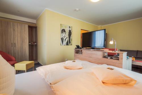 1 double bed