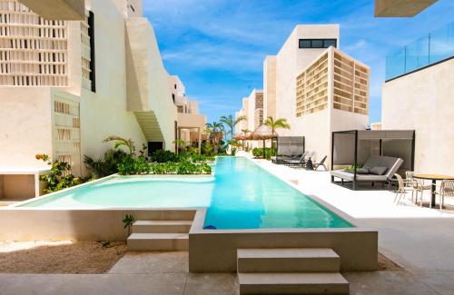 . 2BR beach Condo with 5 stars amenities in Telchac
