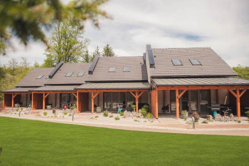 Viesnīcas āriene, Apartmány Pod Hradem Potštejn (Apartmany Pod Hradem Potstejn) in Potstejna