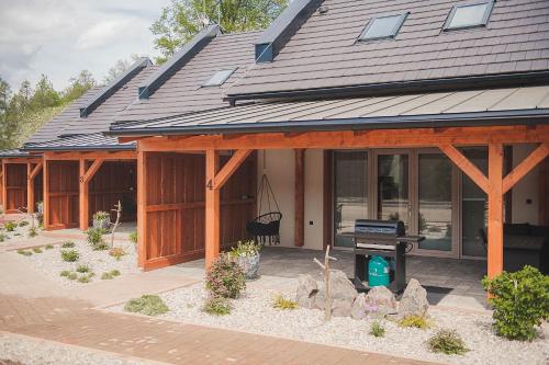 Balkons/terase, Apartmány Pod Hradem Potštejn (Apartmany Pod Hradem Potstejn) in Potstejna