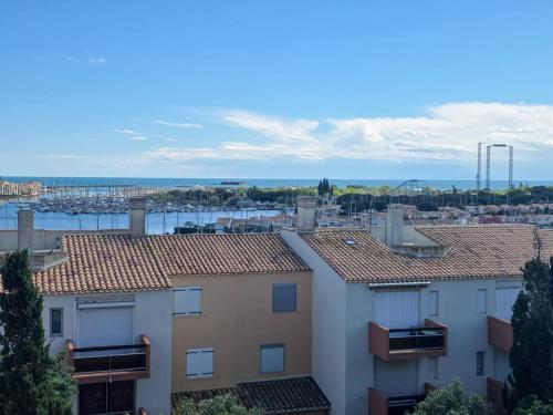 Studio cabine belle vue fort Brescou - 4 pers. - FR-1-880-70