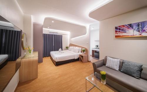 พาโซ่เรสซิเด้นท์ โฮเทล (Praso Ratchada Private Residence) near สถานีรถไฟฟ้าใต้ดินพระราม 9