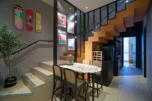 Shared lounge/TV area, Mber Co-Living Serviced Apartments in Serangoon