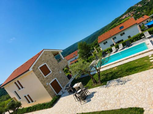 Viesnīcas āriene, Villa Nova Resort with pool in Krkavče