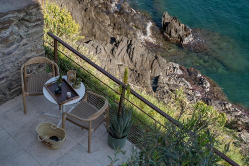 Chambre double, vue sur la mer, terrasse