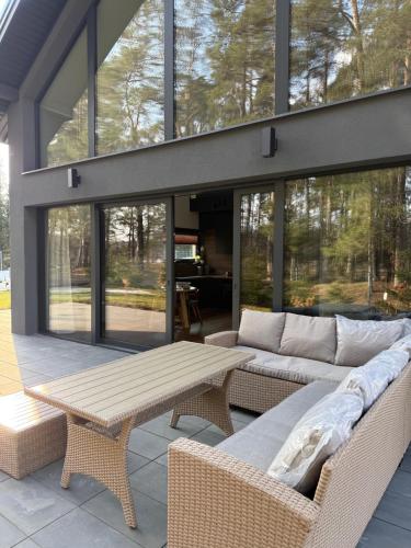 balkon/terras, Willa Wigry in Danowskie