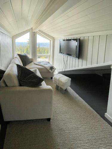 Vue extérieure, Family Cabin With Sauna At Sjusjøen in Sjusjoen