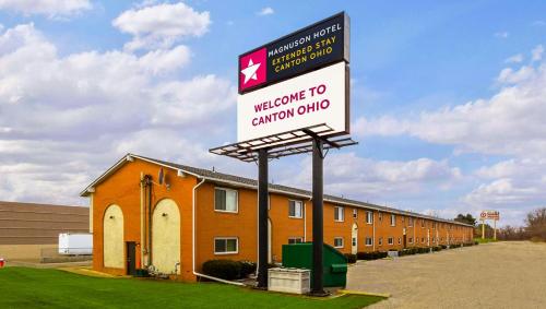 A szálláshely kívülről, Magnuson Hotel Extended Stay Canton Ohio in Canton (Ohio)