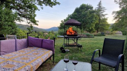 Maison de charme cosy en Haute-Provence in Thoard
