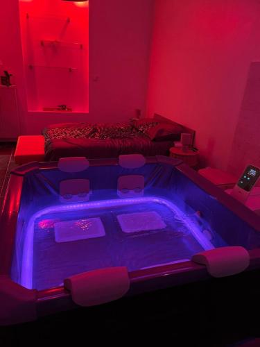 bubbelbad, Cozy Studio with Private Jacuzzi, Modern Comfort in Douai