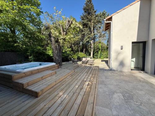 Spa, Villa avec Piscine et Spa in Salles-d'Aude