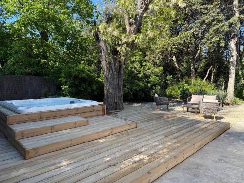 Spa, Villa avec Piscine et Spa in Salles-d'Aude