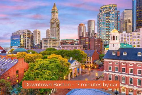 3BR2Bth MIT Harvard TD Garden BOS 2 Parking Spaces, Boston