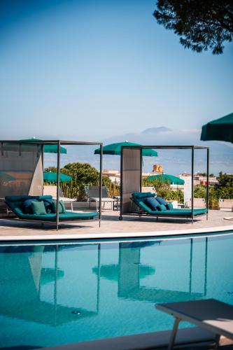 Swimming pool, Hilton Sorrento Palace in Sorrento