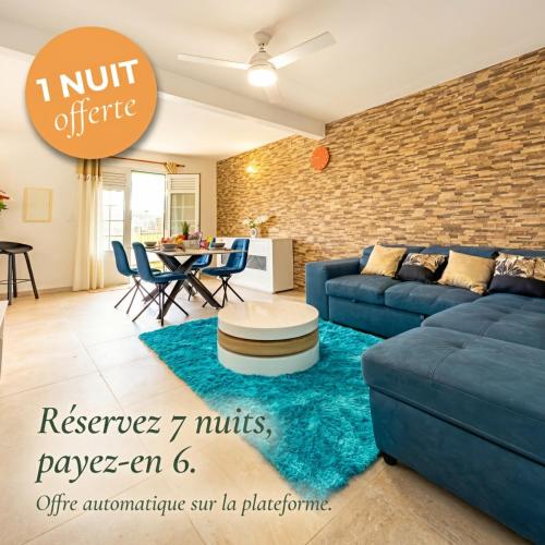 Eden Place - Appt Neuf, Privé, et Calme - François Centre - Location saisonnière - Le François