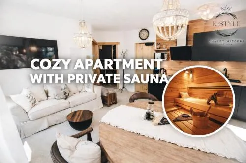 K-Style Chalet Sonnstein with private Sauna in Mieders, Österreich