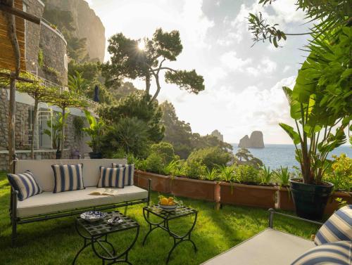 Tenuta Saracena Capri, private beach front estate with panoramic pool