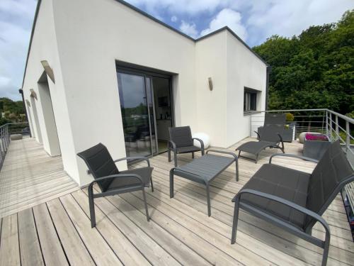 Erkély/terasz, Maison Holen in Saint-Renan