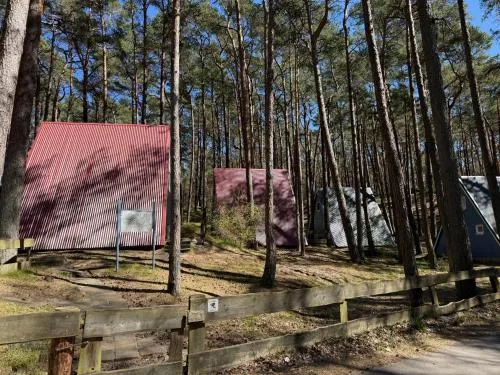 Kleine Finnhütte für große Entspannung, mitten im Dünenwald am Strand - Frieda in Trassenheide, Deutschland