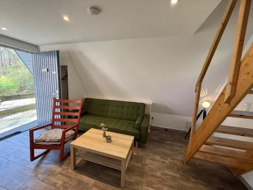 Finnhütte für Aktivurlaub, Strand, Wald und frische Meeresluft - Lilly in Trassenheide, Deutschland