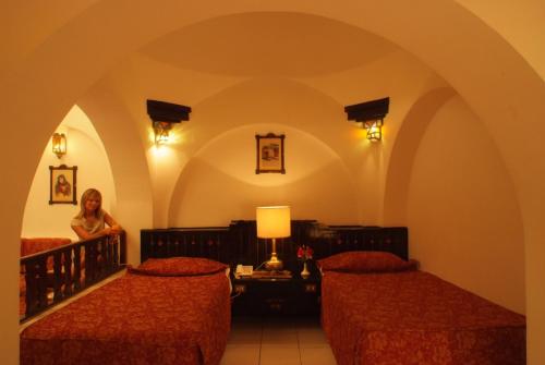 Quarto duplo, vista para o mar