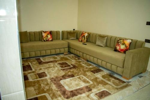 Koplietošanas atpūtas telpa ar TV, Laayoune Prestige House in Akhfennirr