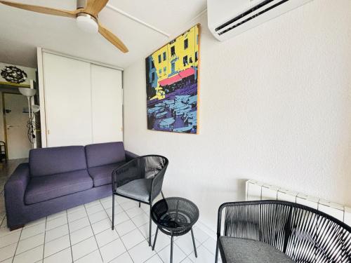 Studio cabine à Port Argelès avec loggia et parking privatif - FR-1-309-416 - image 3