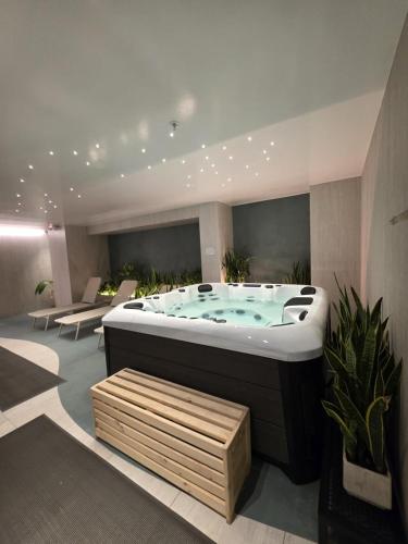 Pezsgőfürdő, CIELO Luxury Suites in El Batan