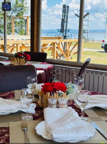 Restaurant, Blue Pearl - Khovsgol Lake in Hatgal