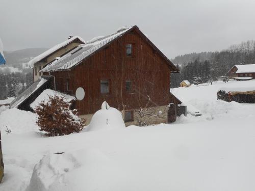 A szálláshely kívülről, Chalupa Vecernik in Rokytnice nad Jizerou