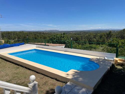 Kilátás, Casa rural en Casas de Moya 'Casa del Pino Gori' in Venta del Moro