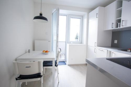 ห้องครัว, Haas Apartments in ซาบอฟเรสกี