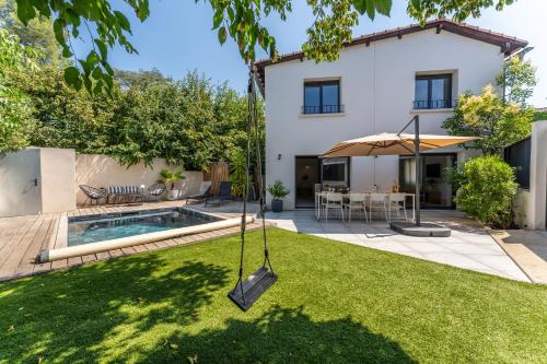 Superbe villa clim, avec piscine Baillargues - Location, gîte - Baillargues