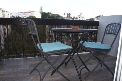 ระเบียง/ชานเรือน, Apartamento Monte Estoril in ไบร์โร มาล การ์โมนา