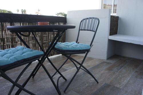 ระเบียง/ชานเรือน, Apartamento Monte Estoril in ไบร์โร มาล การ์โมนา