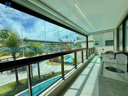 Balkon/teras, Samoa Collection - Luxo com Piscina no Samoa Villa Resort in Porto De Galinhas