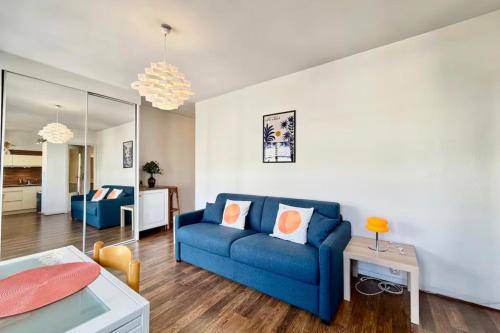 Studio avec balcon à 1 min plage & gare - Location saisonnière - Antibes