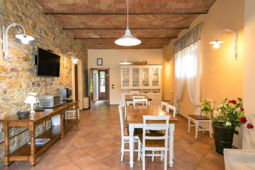 Зовнішній вигляд готелю, Podere Cafaggio in Монтеверді Маріттімо