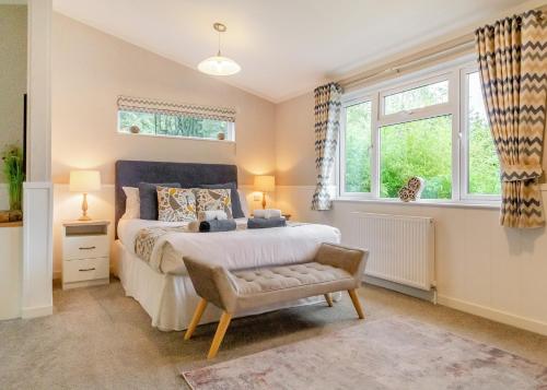 Viesnīcas āriene, Otters Mead Boutique Lodges in Beetley
