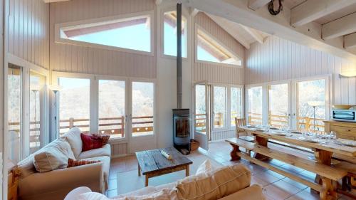 Karibu - MOUNTAIN & VIEW chalet 10 pers – khách sạn tại Bleusy