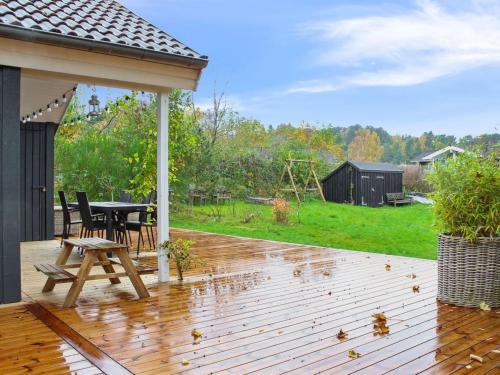 Balcó/terrassa, Holiday Home Etel - 600m from the sea by Interhome in Ebeltoft
