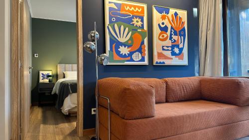 1BR home with heated pool and mountain view