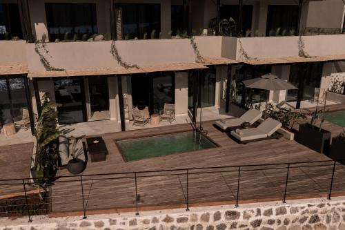 Balcó/terrassa, OKU Bodrum in Golturkbuku