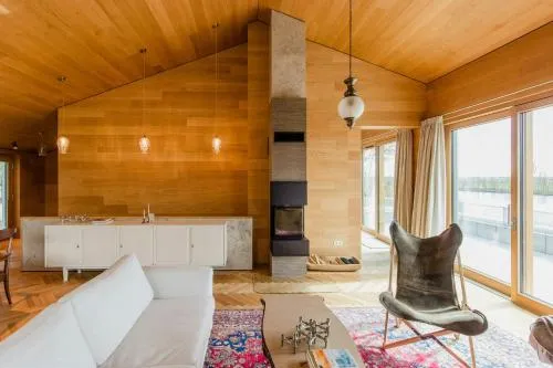 Two Design Apartments In Riverside Architect House in Süderstapel, Deutschland