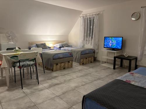 Podkrovni garsonka s parkovanim zdarma in Prague 20