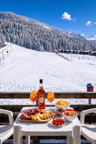 Au pied des pistes à 1800 m